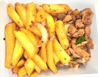 Salt Pepper Chips with Shredded Smoked Beef